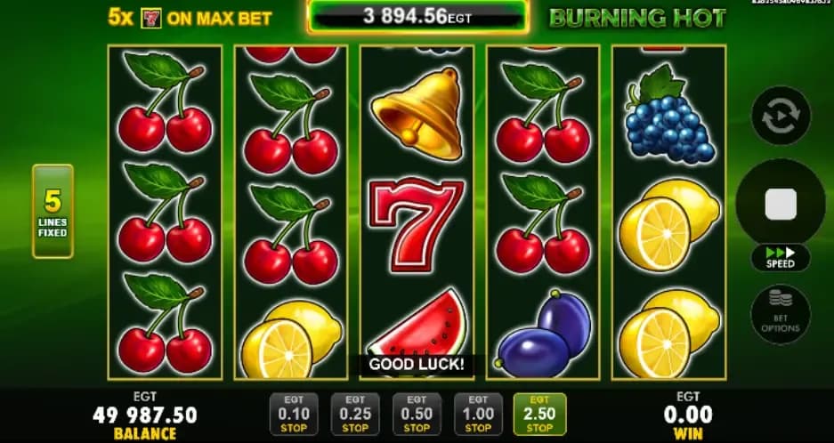 Burning Hot Gameplay