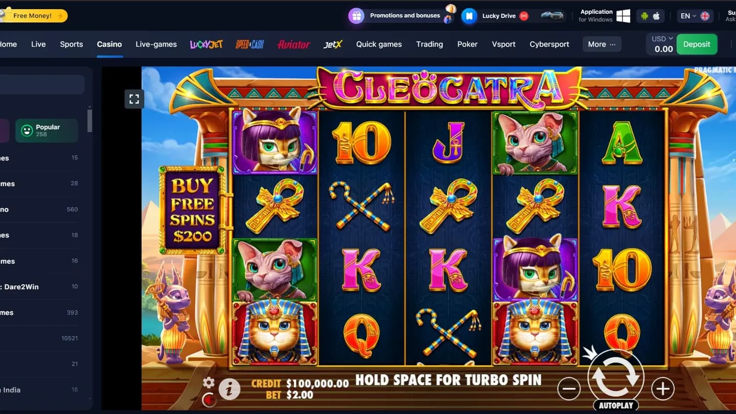 Cleocatra game