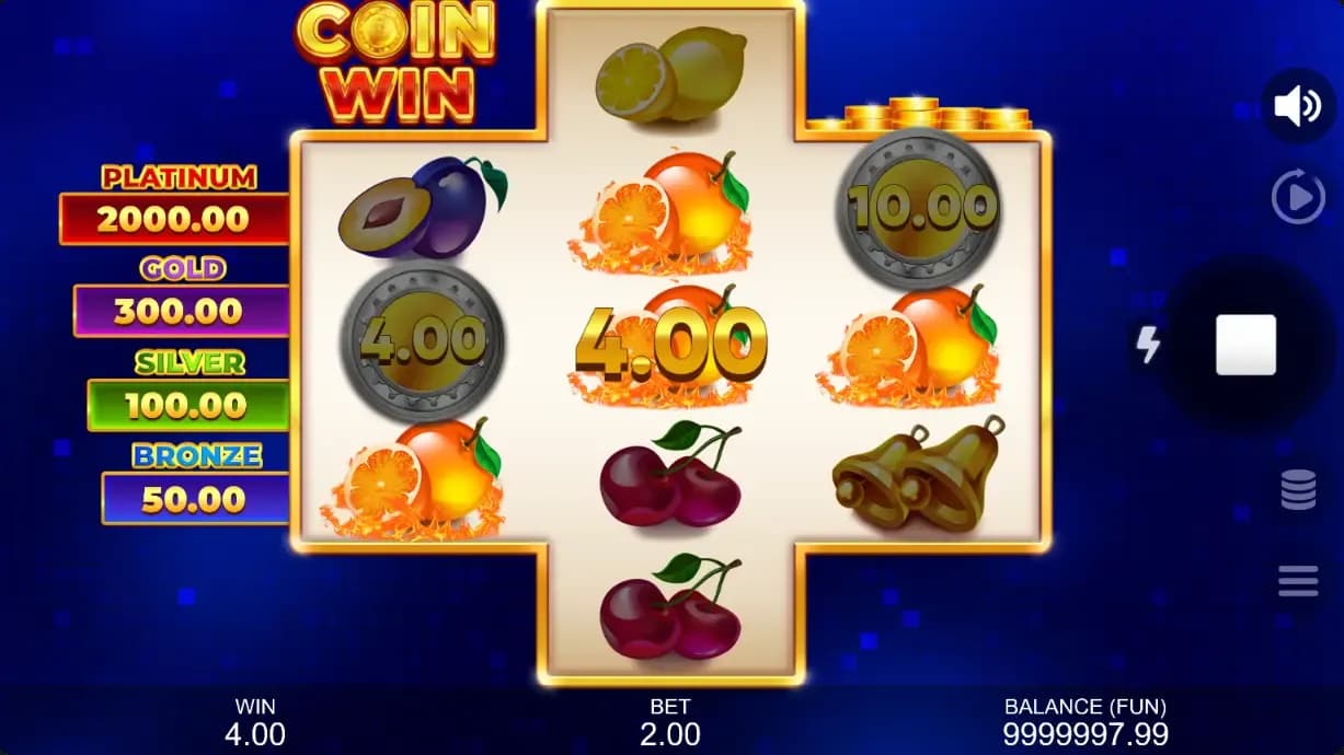 Coin Win Hold The Spin Win