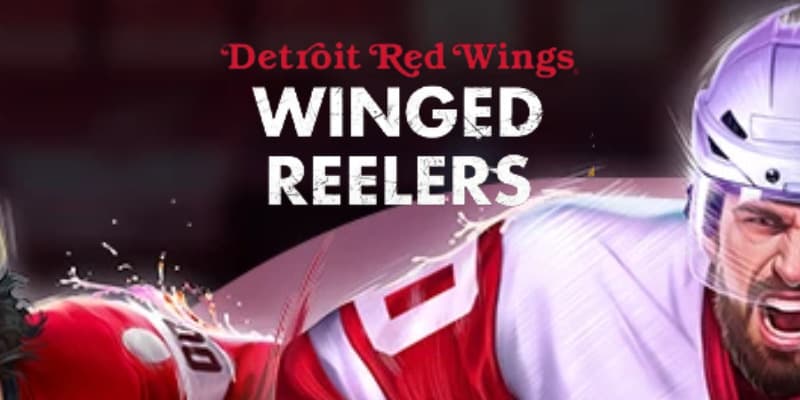 Detroit Red Wings Winged Reelers Slot