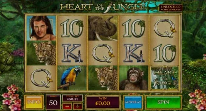 Heart of the Jungle at 1win