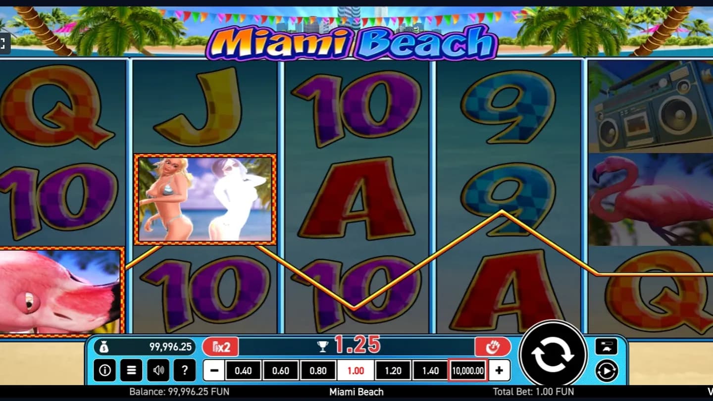 Miami Beach at 1win