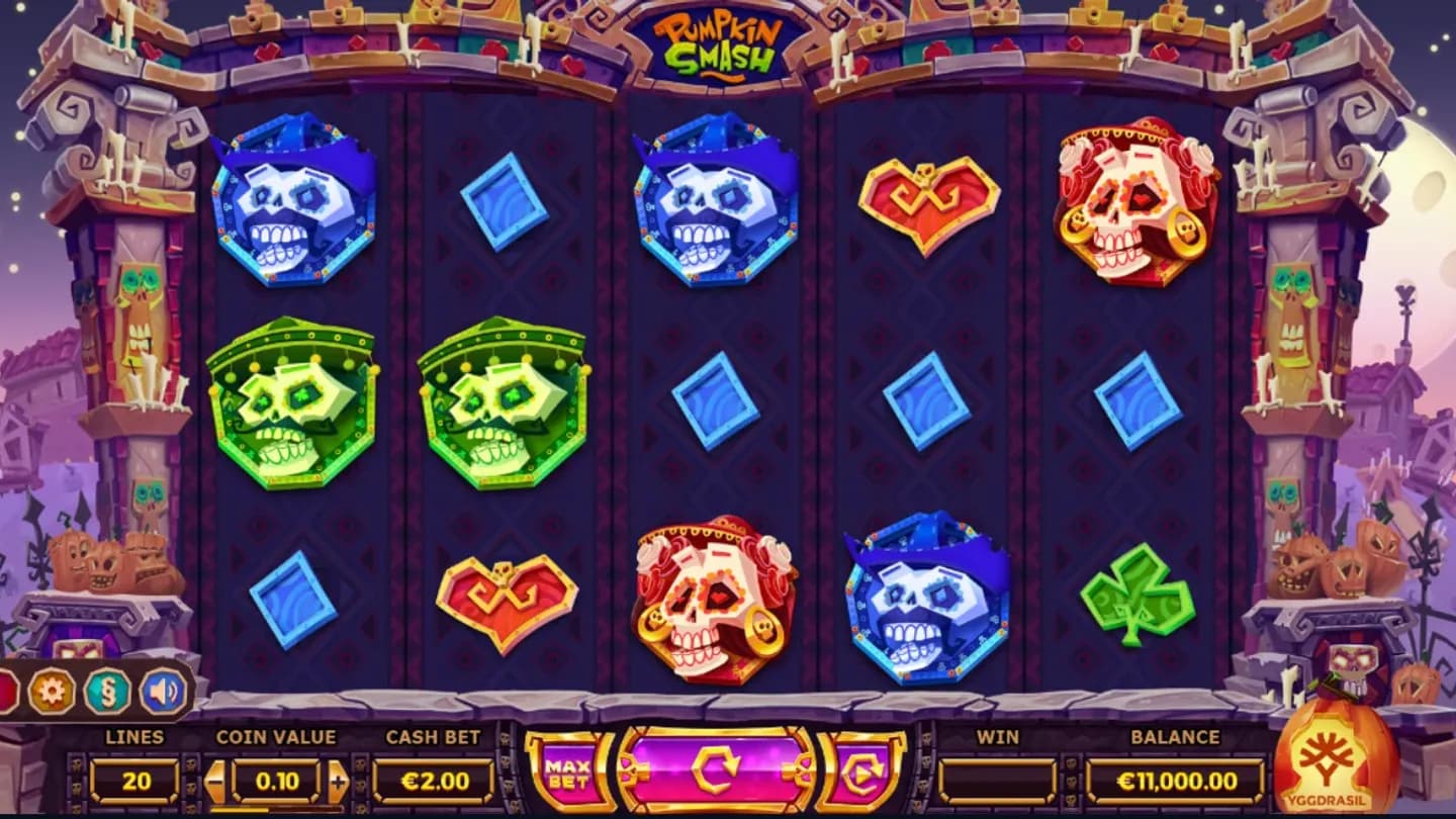 Pumpkin Smash at 1win