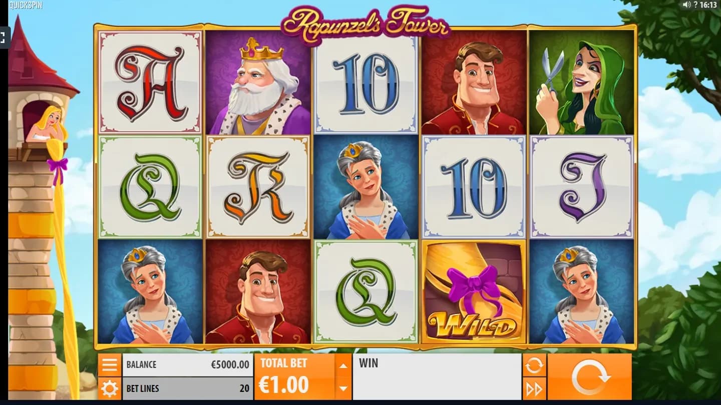 Rapunzel’s Tower at 1win