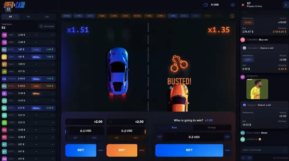 Speed ‘n’ Cash Race