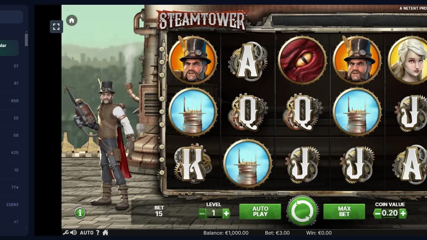 Steam Tower slot
