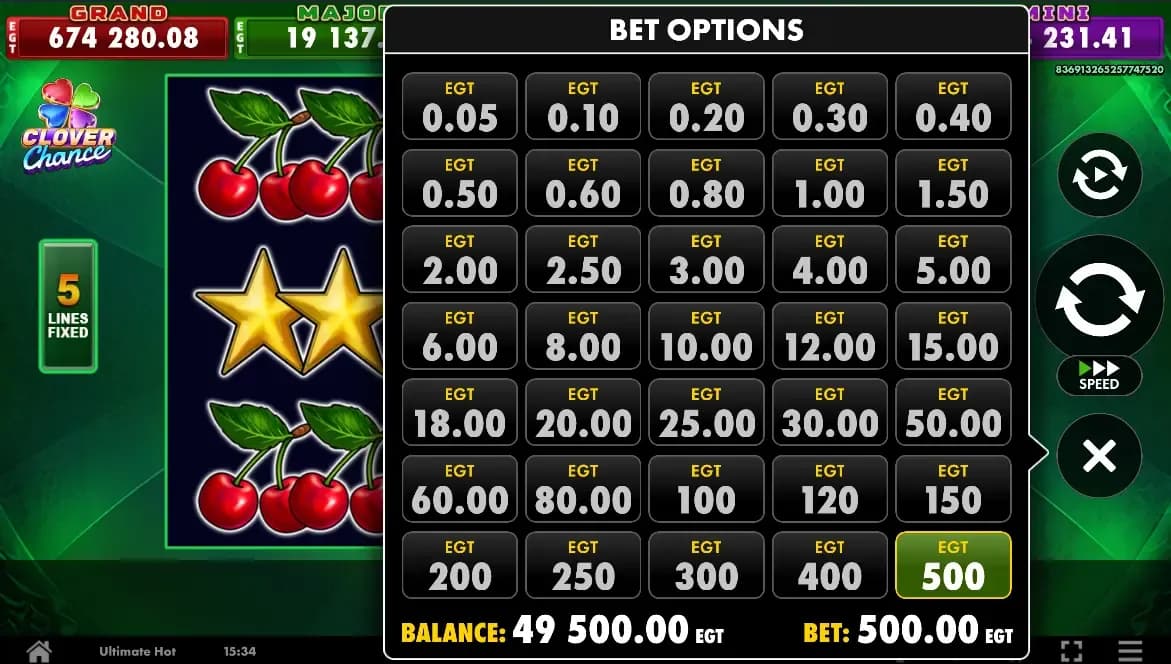 Ultimate Hot Bet Options