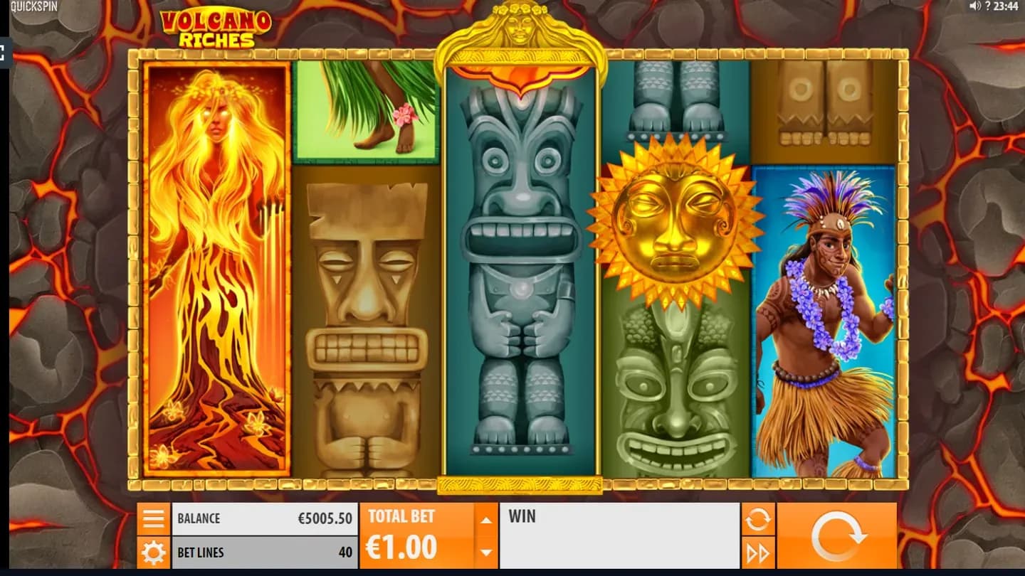 Volcano Riches at 1win