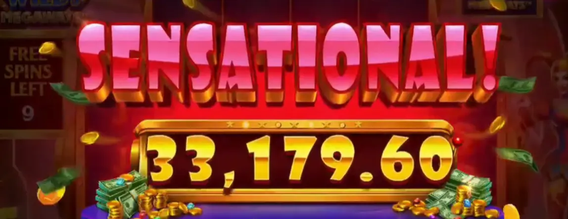 Huge Win in Blazing Wilds Megaways