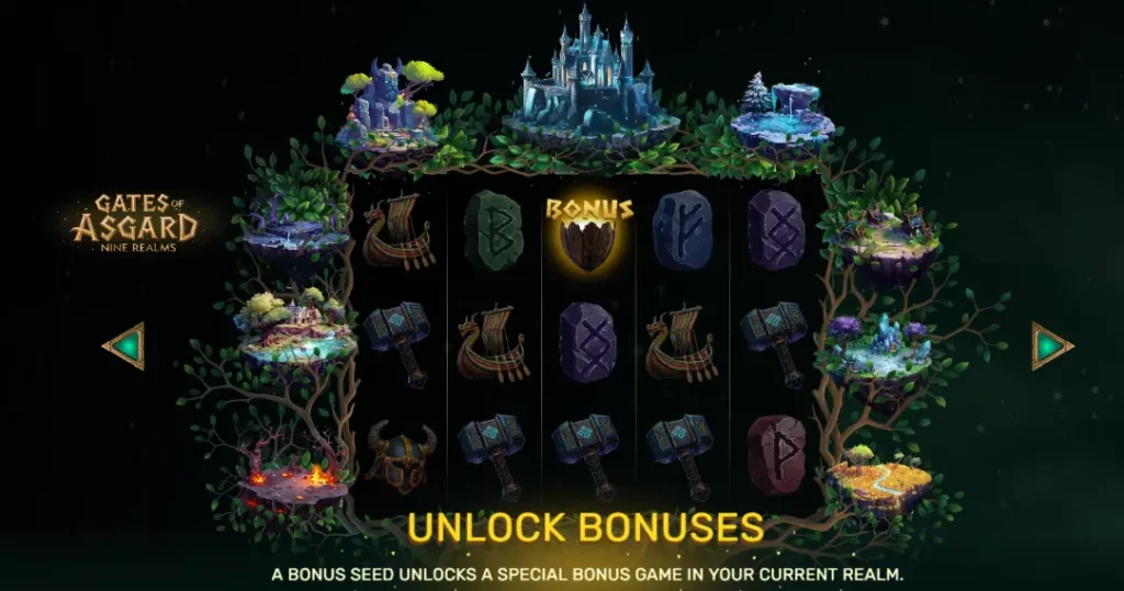 Gates of Asgard Nine Realms Bonuses Gates of Asgard Nine Realms Bonuses