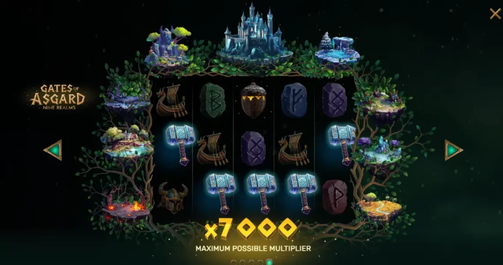 Gates of Asgard Nine Realms Multiplier Gates of Asgard Nine Realms Multiplier