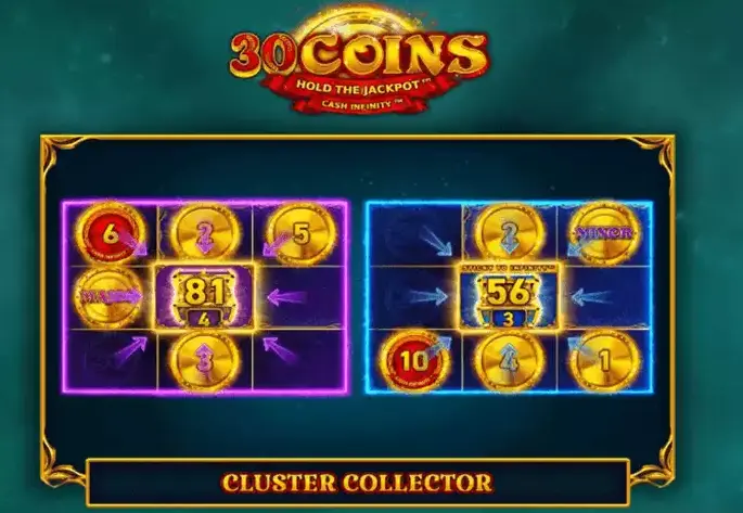 30 Coins Slot Gameplay