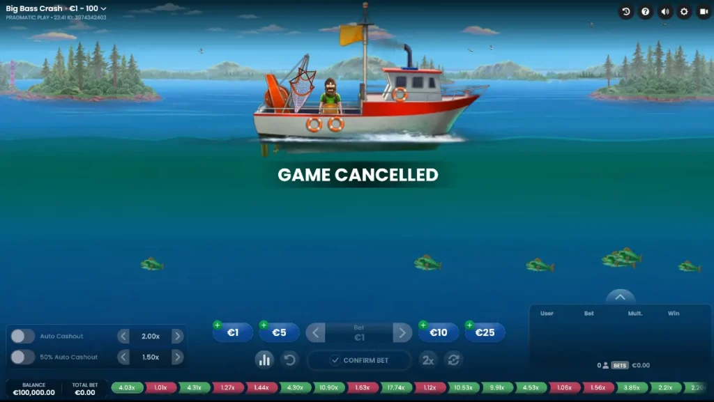 Big Bass Crash Game Ending Big Bass Crash Game Ending