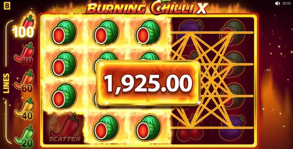 Burning Chilli X Win