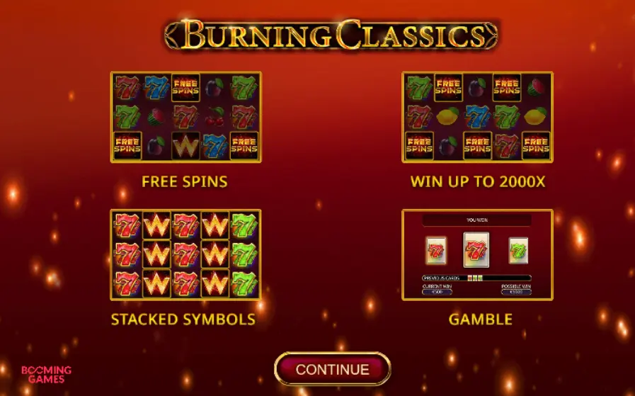 Burning Classics Main Page