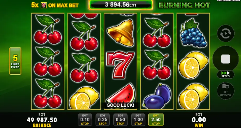 Burning Hot Gameplay Burning Hot Gameplay