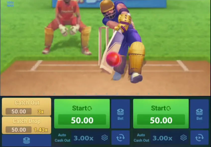 Cricket Crash Game