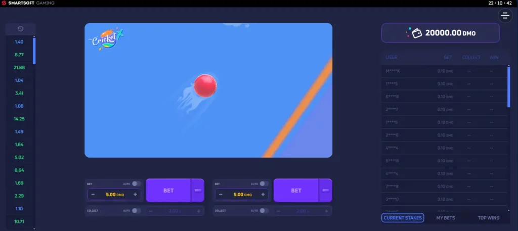 Cricket X Start Game Cricket X Start Game