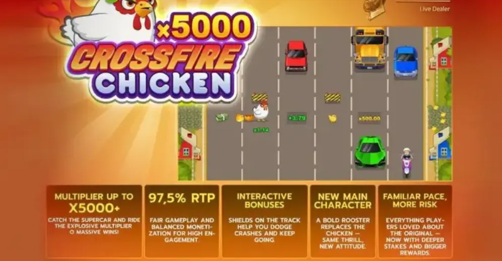 Cross Fire Chicken x5000 Game Cross Fire Chicken x5000 Game