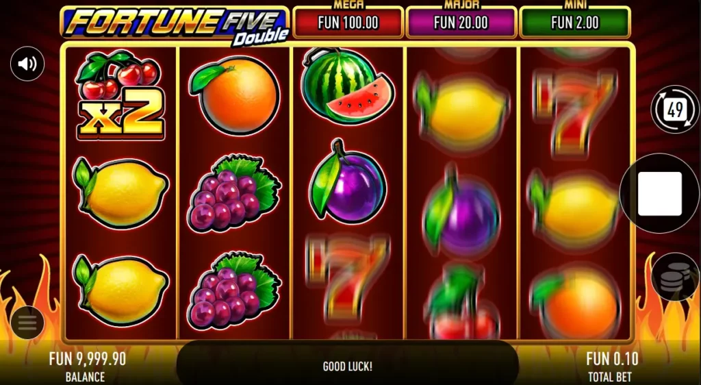 Fortune Five Double Spin Fortune Five Double Spin