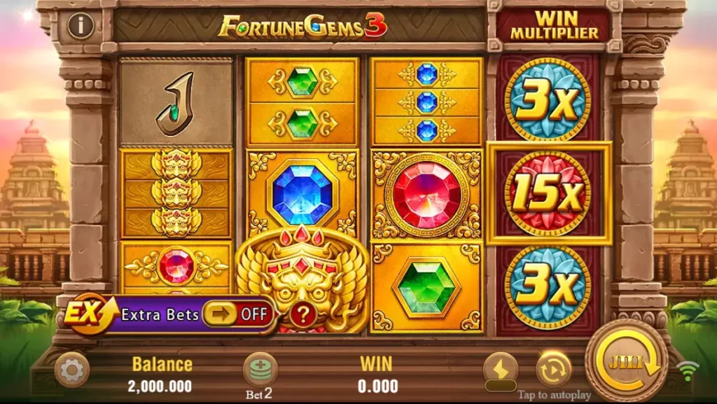 Fortune Gems 3 Interface