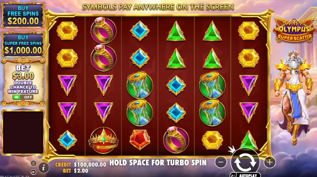 Gates of Olympus Super Scatter Gameplay Gates of Olympus Super Scatter Gameplay