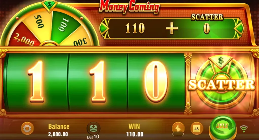 Money Coming Scatter Symbol