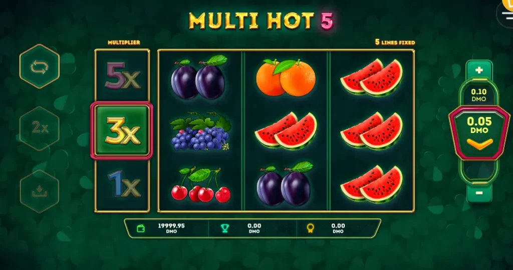 Multi Hot 5 Gameplay