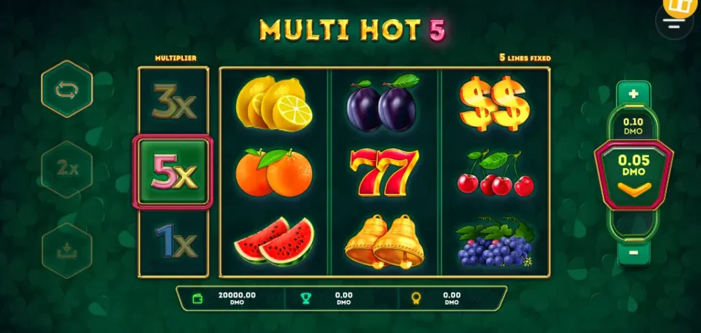 Multi Hot 5 Interface