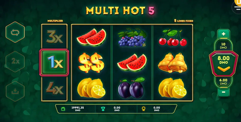 Multi Hot 5 Slot