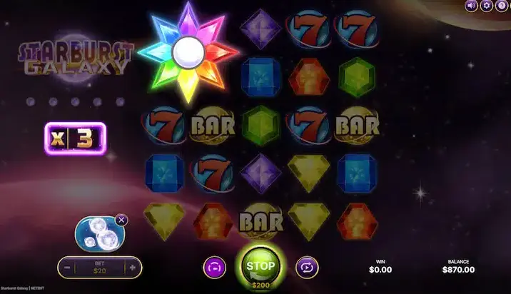 Starburst Galaxy Interface