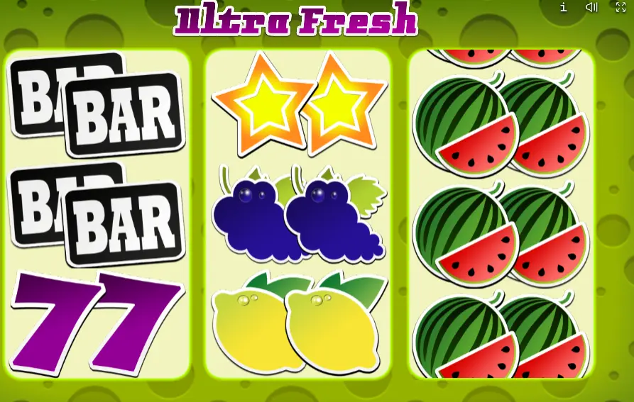 Ultra Fresh Bar Symbol