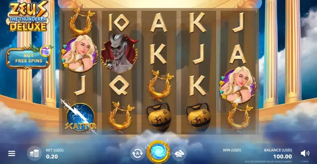 Zeus the Thunderer Deluxe Gameplay Zeus the Thunderer Deluxe Gameplay