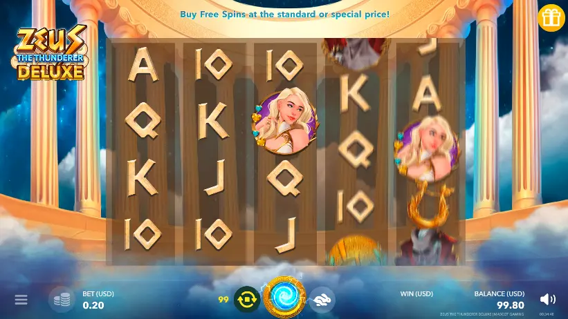 Zeus the Thunderer Deluxe Interface Zeus the Thunderer Deluxe Interface