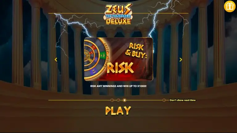 Zeus the Thunderer Deluxe Main Page Zeus the Thunderer Deluxe Main Page