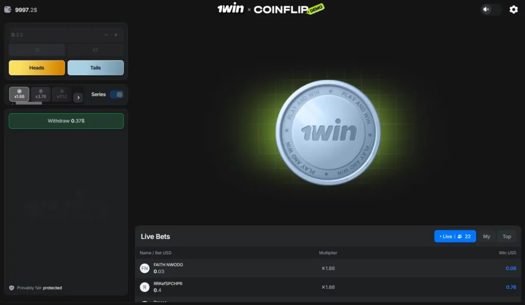 CoinFlip Win CoinFlip Win