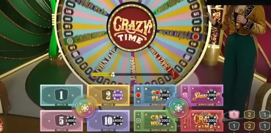 Crazy Time Betting