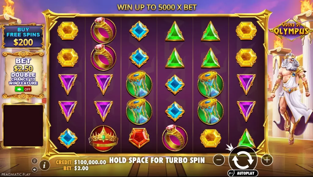 Gates of Olympus at 1Win